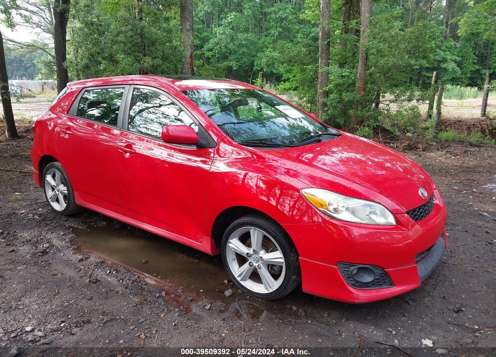2009 TOYOTA MATRIX S VIN: 2T1KE40E39C009954