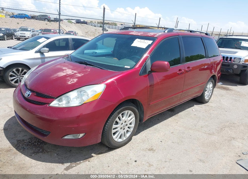 2009 TOYOTA SIENNA LIMITED/XLE VIN: 5TDZK22CX9S262994