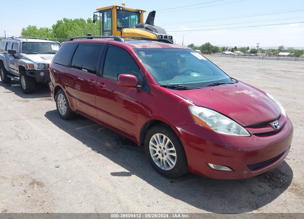 2009 TOYOTA SIENNA LIMITED/XLE VIN: 5TDZK22CX9S262994