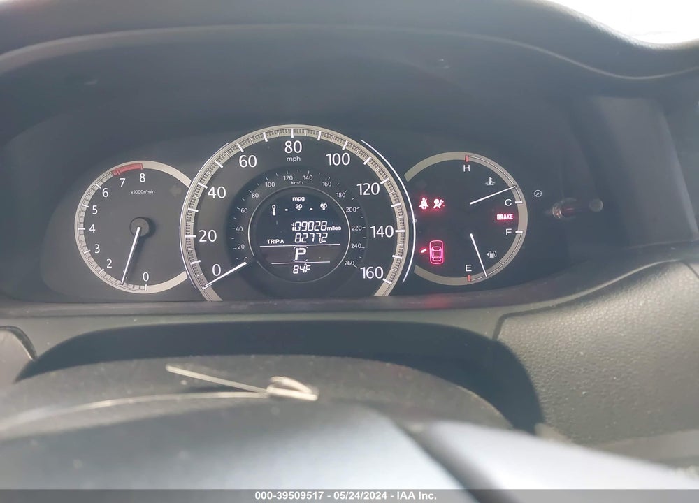 2014 HONDA ACCORD EX-L VIN: 1HGCR2F83EA175633