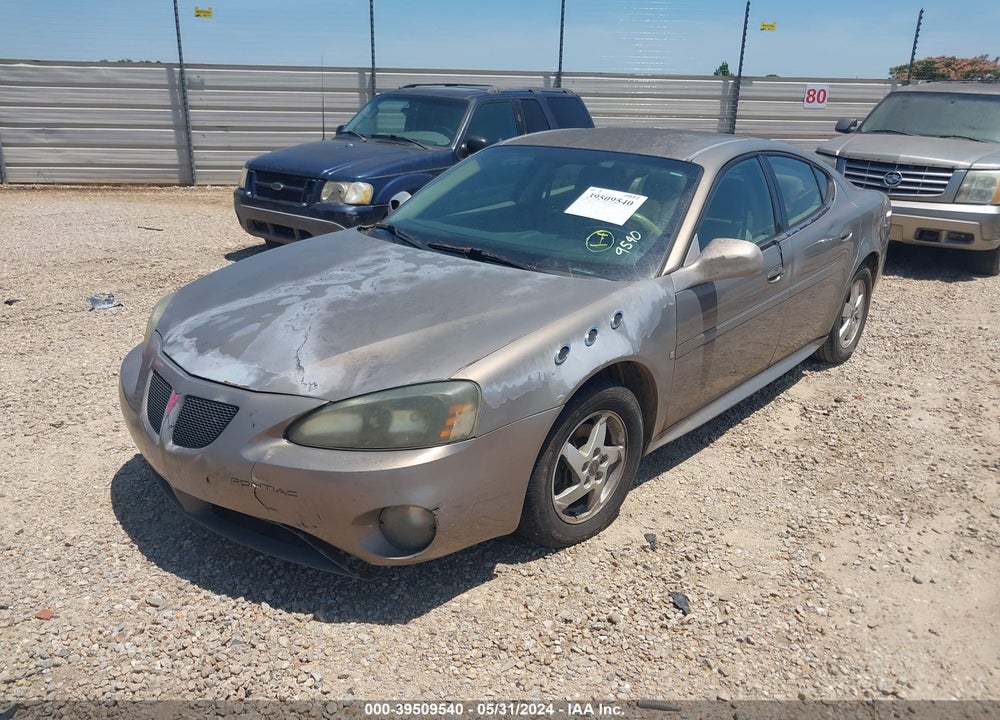 2006 PONTIAC GRAND PRIX VIN: 2G2WP552X61239344