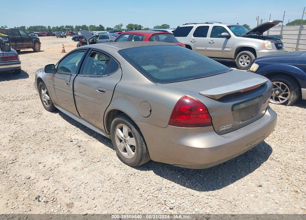 2006 PONTIAC GRAND PRIX VIN: 2G2WP552X61239344