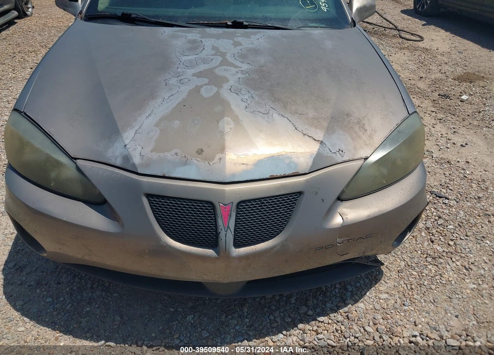 2006 PONTIAC GRAND PRIX VIN: 2G2WP552X61239344