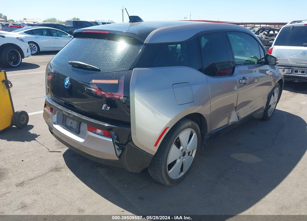 2014 BMW I3 BASE W/RANGE EXTENDER VIN: WBY1Z4C52EV272874
