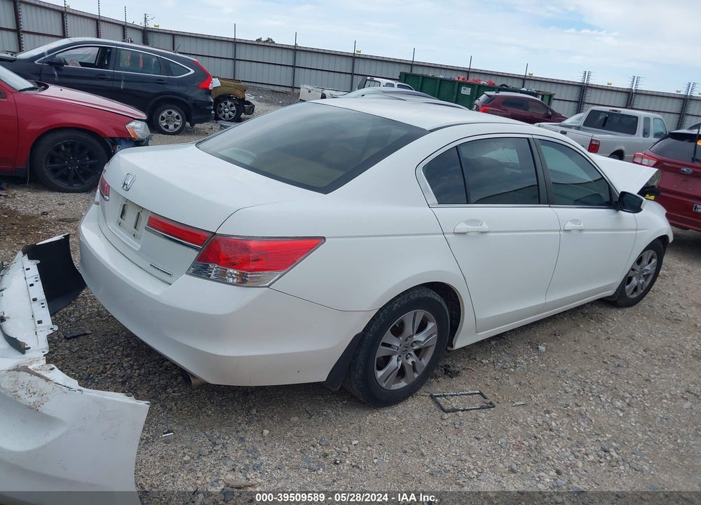 2012 HONDA ACCORD 2.4 SE VIN: 1HGCP2F67CA056291