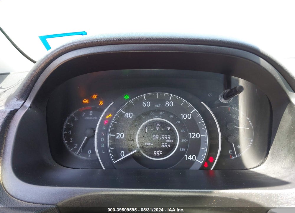 2015 HONDA CR-V EX VIN: 2HKRM3H57FH515649