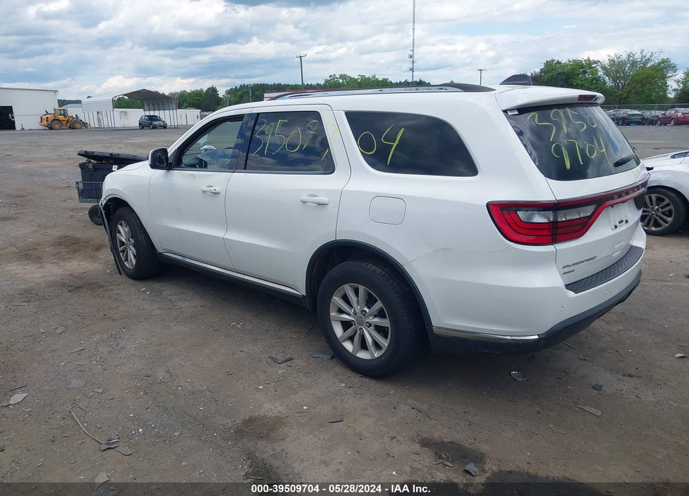 2014 DODGE DURANGO SXT VIN: 1C4RDJAG2EC477032