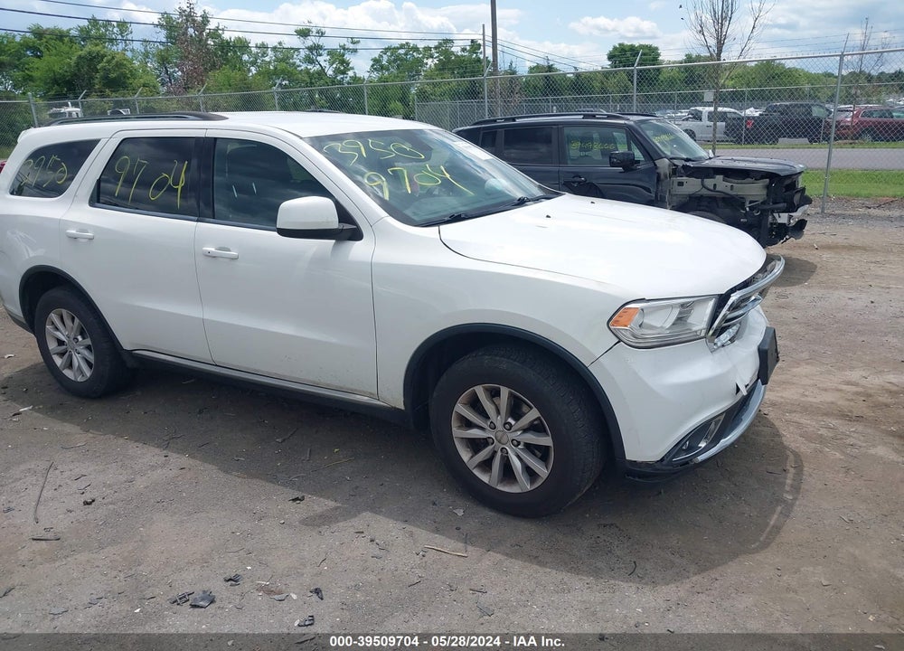 2014 DODGE DURANGO SXT VIN: 1C4RDJAG2EC477032