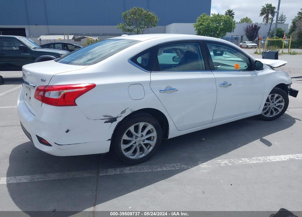 2019 NISSAN SENTRA SV VIN: 3N1AB7AP1KY318191