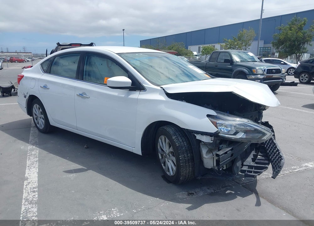 2019 NISSAN SENTRA SV VIN: 3N1AB7AP1KY318191