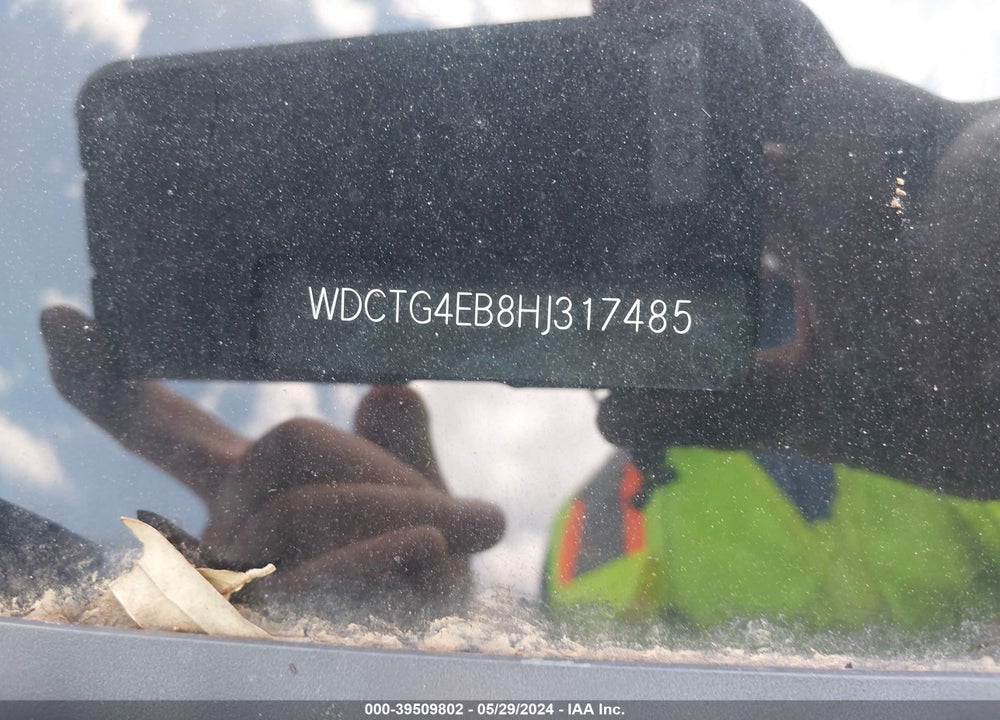 2017 MERCEDES-BENZ GLA 250 VIN: WDCTG4EB8HJ317485