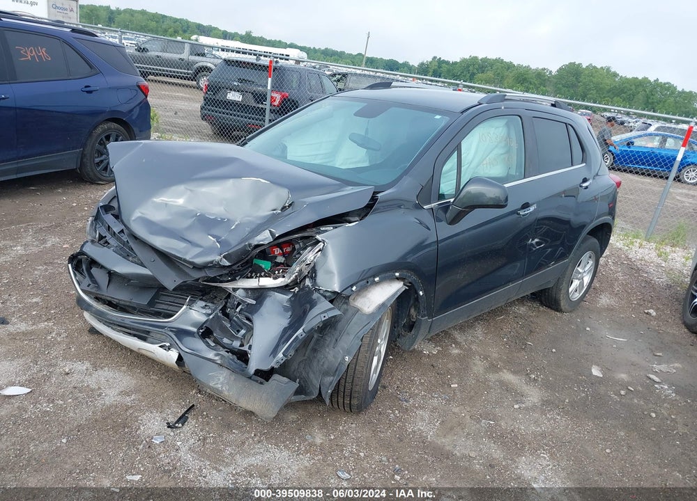 2017 CHEVROLET TRAX LT VIN: 3GNCJLSBXHL256789