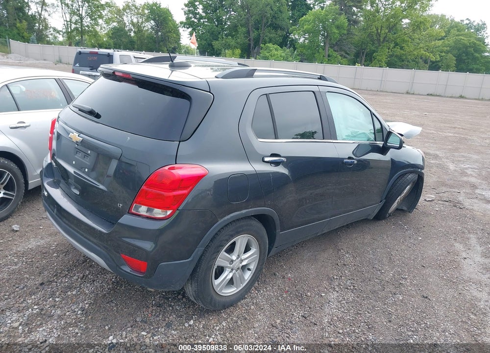 2017 CHEVROLET TRAX LT VIN: 3GNCJLSBXHL256789