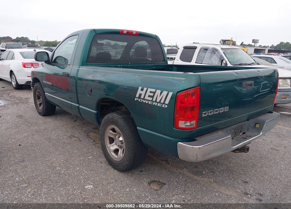 2003 DODGE RAM 1500 SLT/LARAMIE/ST VIN: 1D7HA16D13J618741