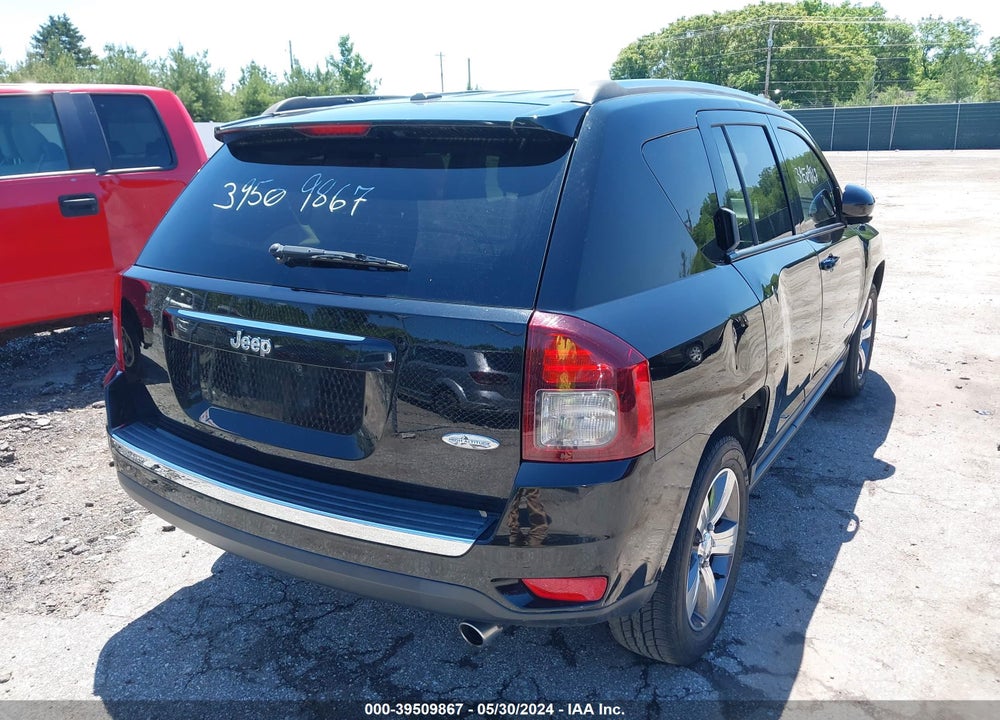 2016 JEEP COMPASS HIGH ALTITUDE EDITION VIN: 1C4NJCEA1GD803134