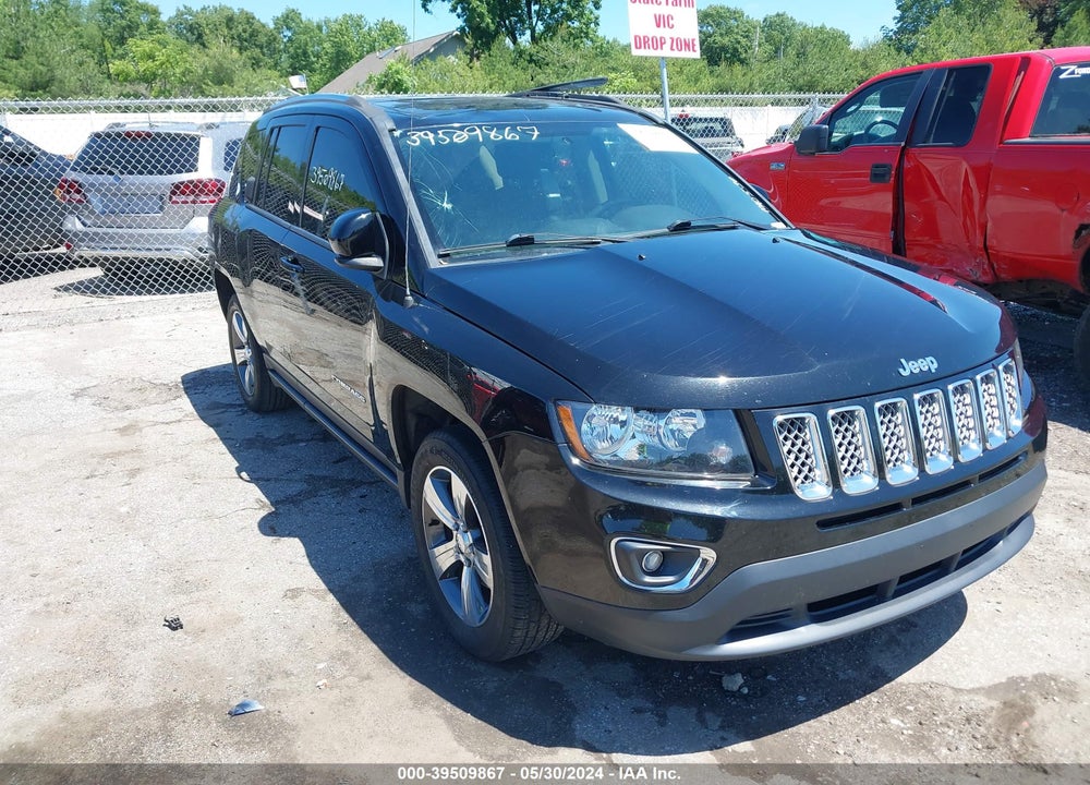 2016 JEEP COMPASS HIGH ALTITUDE EDITION VIN: 1C4NJCEA1GD803134