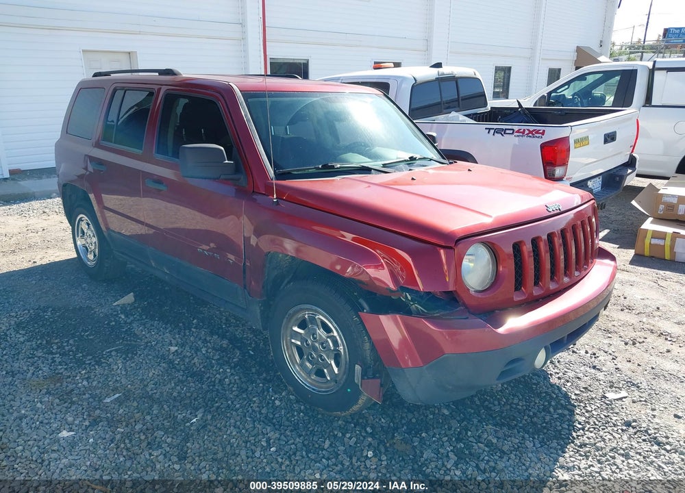 2014 JEEP PATRIOT SPORT VIN: 1C4NJPBB4ED848991