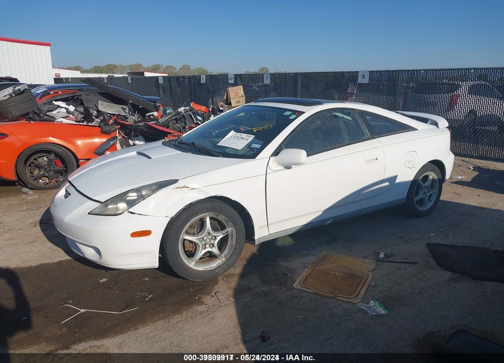 2000 TOYOTA CELICA GTS VIN: JTDDY32T3Y0029877
