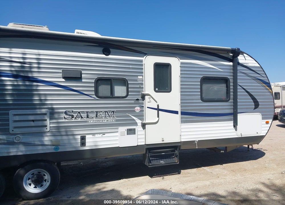 2015 FOREST RIVER SALEM TRAVEL TRAILER VIN: 4X4TSMF23FA313113