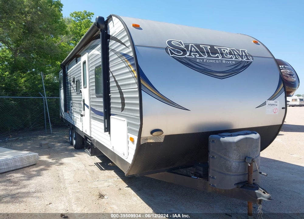 2015 FOREST RIVER SALEM TRAVEL TRAILER VIN: 4X4TSMF23FA313113