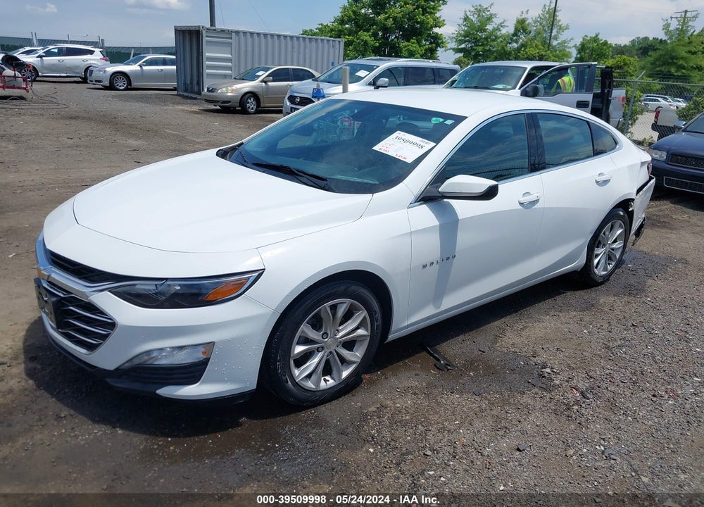 2020 CHEVROLET MALIBU FWD LT VIN: 1G1ZD5ST7LF070363
