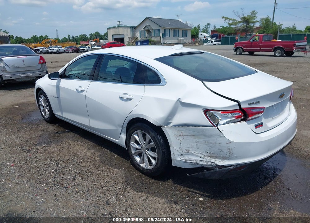 2020 CHEVROLET MALIBU FWD LT VIN: 1G1ZD5ST7LF070363