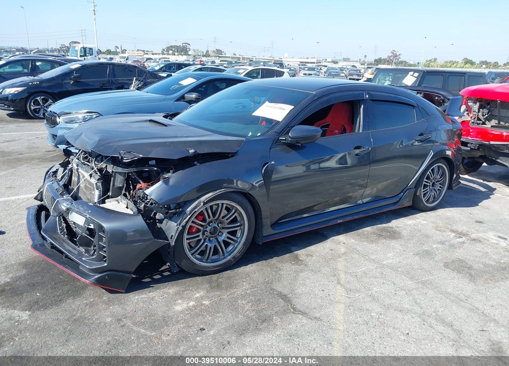 2018 HONDA CIVIC TYPE-R TOURING VIN: SHHFK8G76JU204826