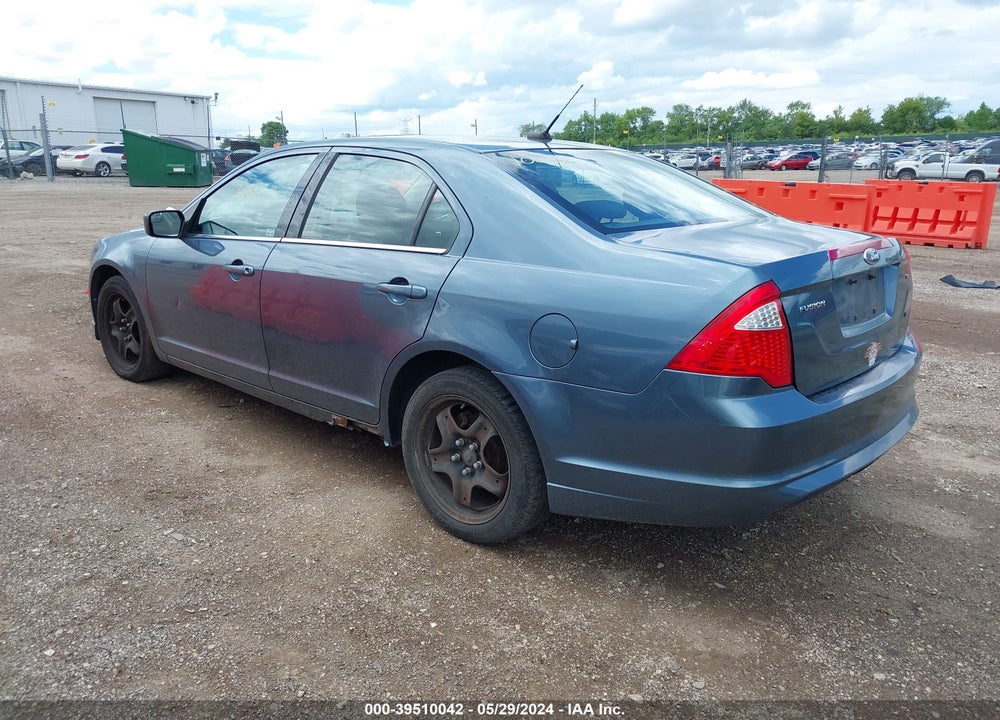 2011 FORD FUSION SE VIN: 3FAHP0HA3BR231575