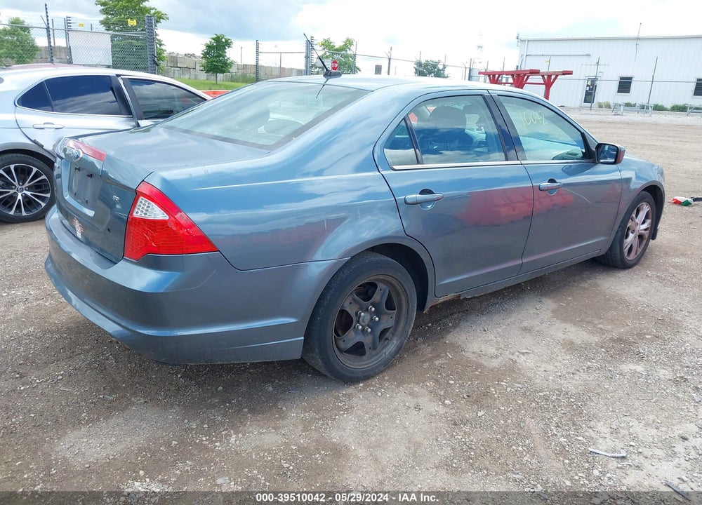 2011 FORD FUSION SE VIN: 3FAHP0HA3BR231575
