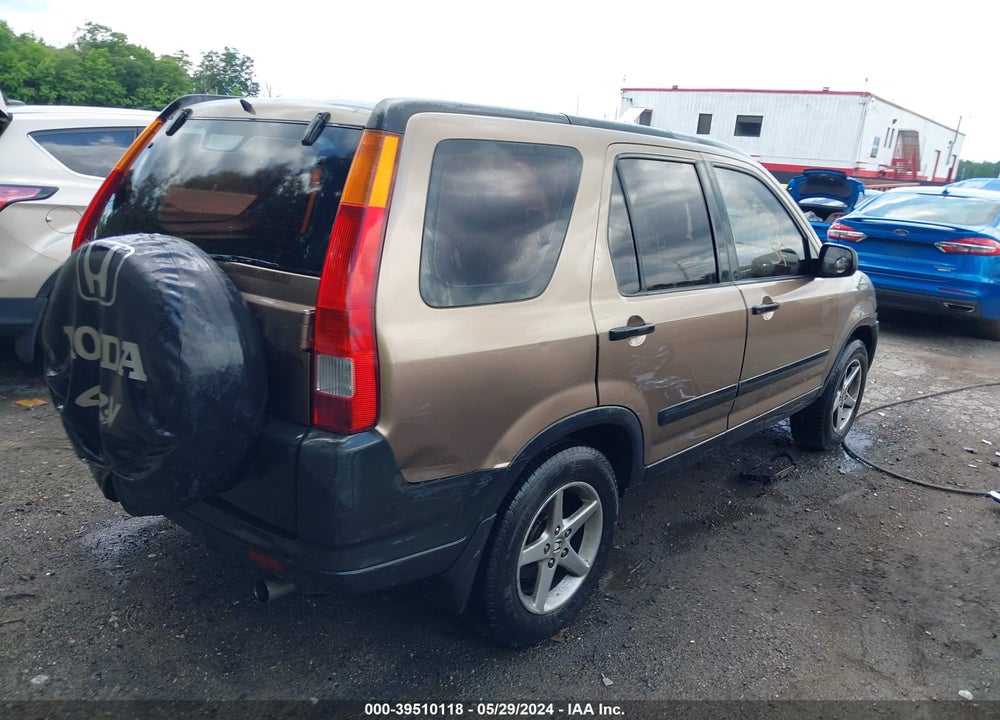 2002 HONDA CR-V LX VIN: JHLRD68452C012980