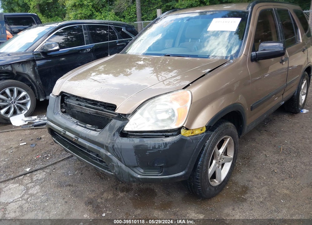 2002 HONDA CR-V LX VIN: JHLRD68452C012980