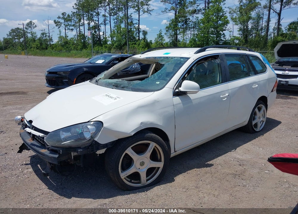2014 VOLKSWAGEN JETTA SPORTWAGEN 2.0L TDI VIN: 3VWPL7AJ8EM604533
