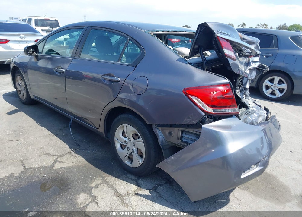 2015 HONDA CIVIC LX VIN: 19XFB2F54FE704933