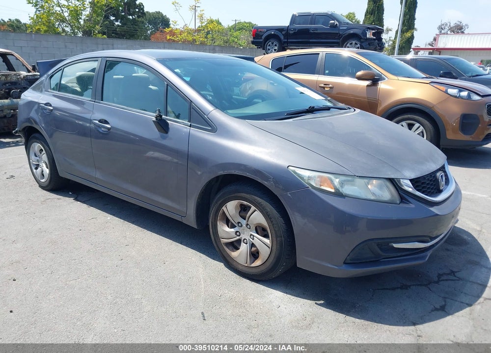 2015 HONDA CIVIC LX VIN: 19XFB2F54FE704933