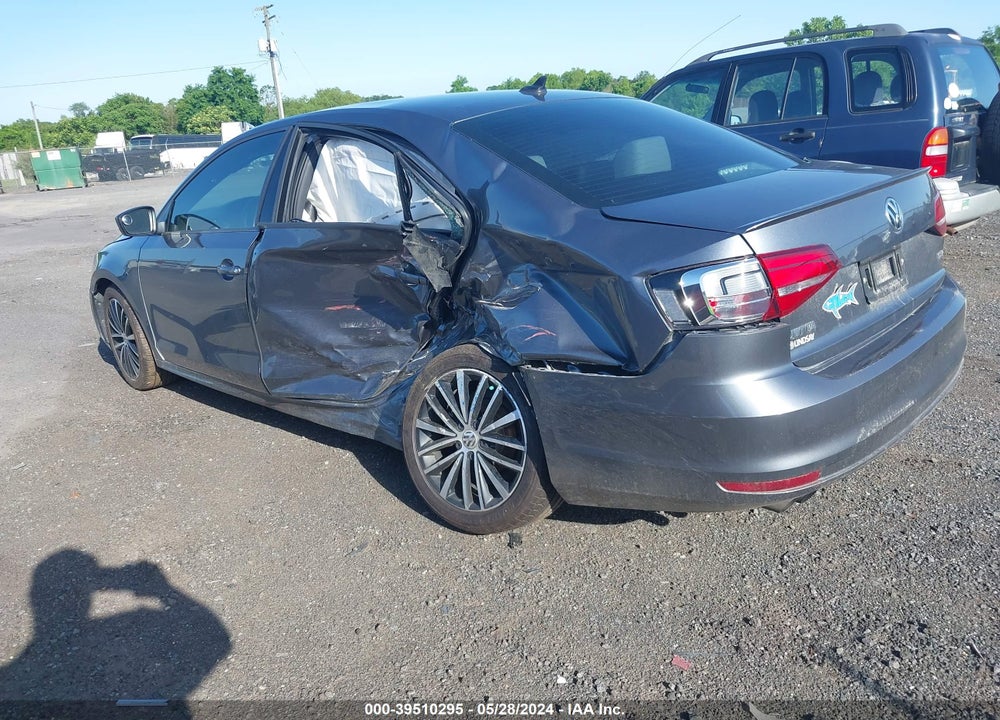 2015 VOLKSWAGEN JETTA 1.8T SPORT VIN: 3VWD17AJ7FM402003
