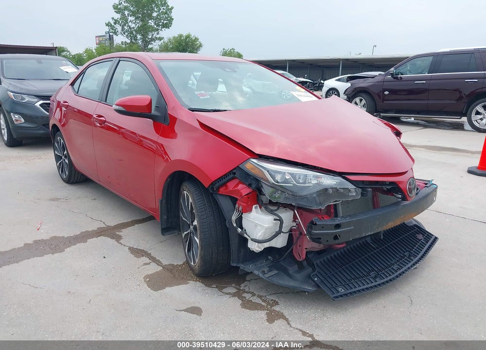 2019 TOYOTA COROLLA XSE VIN: 2T1BURHE0KC239722