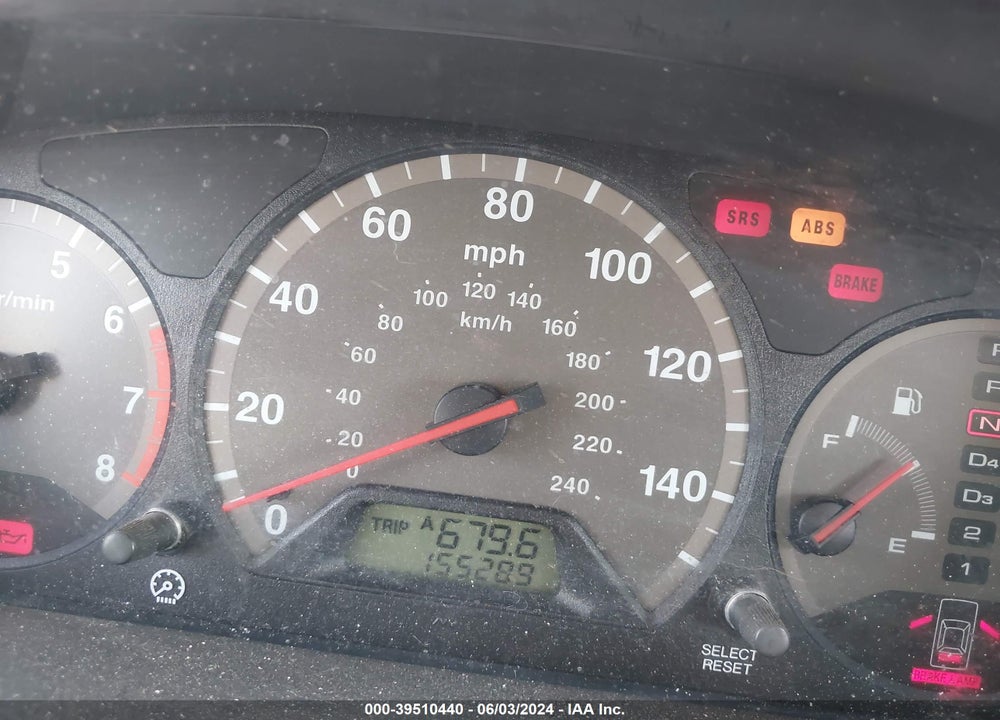 2002 HONDA ACCORD 2.3 EX VIN: 1HGCG32592A033810