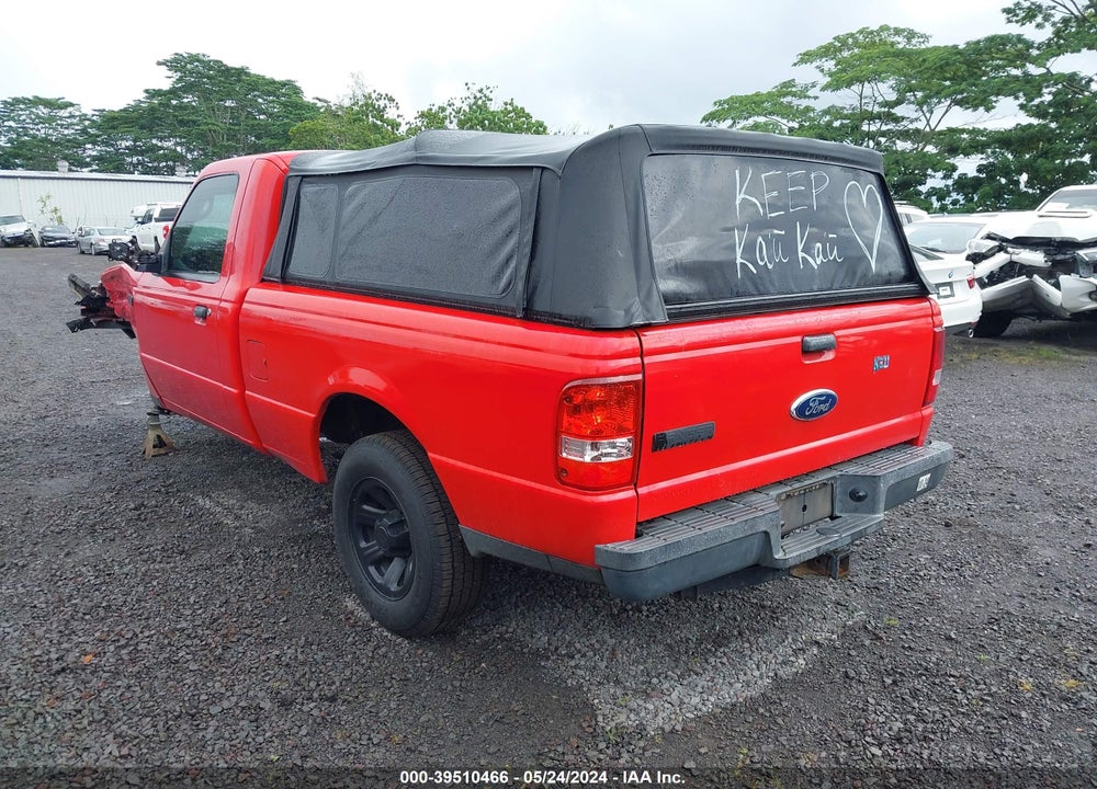 2011 FORD RANGER XL VIN: 1FTKR1AD9BPA49925