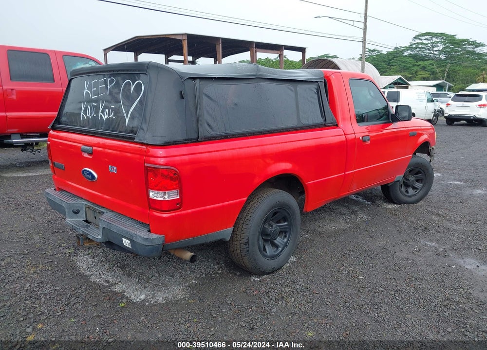 2011 FORD RANGER XL VIN: 1FTKR1AD9BPA49925