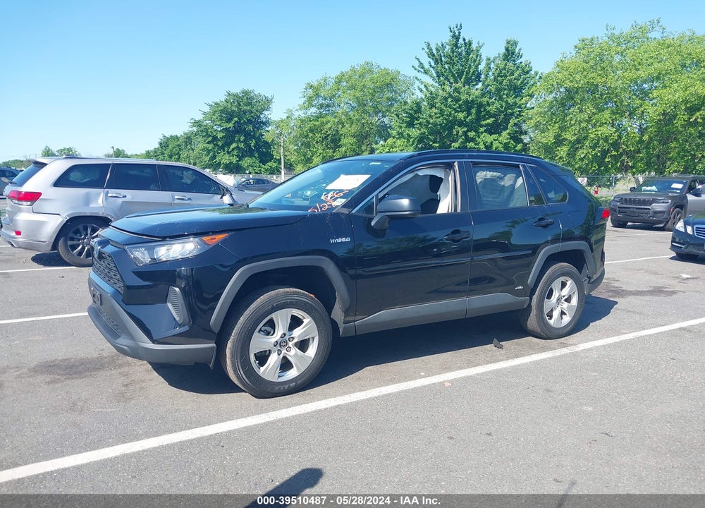 2021 TOYOTA RAV4 LE HYBRID VIN: 4T3LWRFV6MU042919