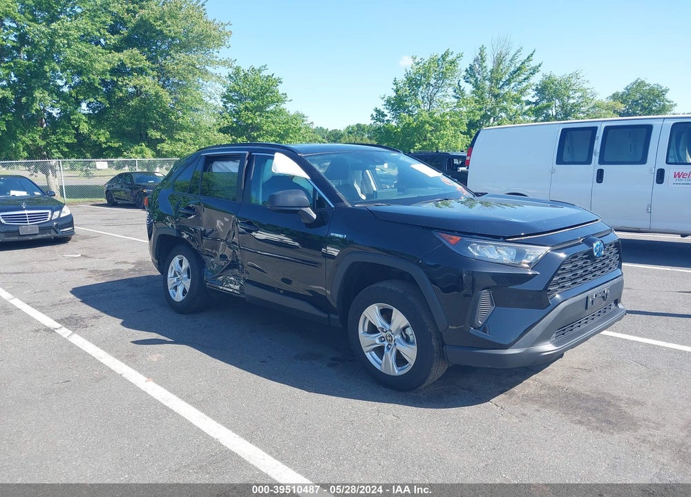 2021 TOYOTA RAV4 LE HYBRID VIN: 4T3LWRFV6MU042919