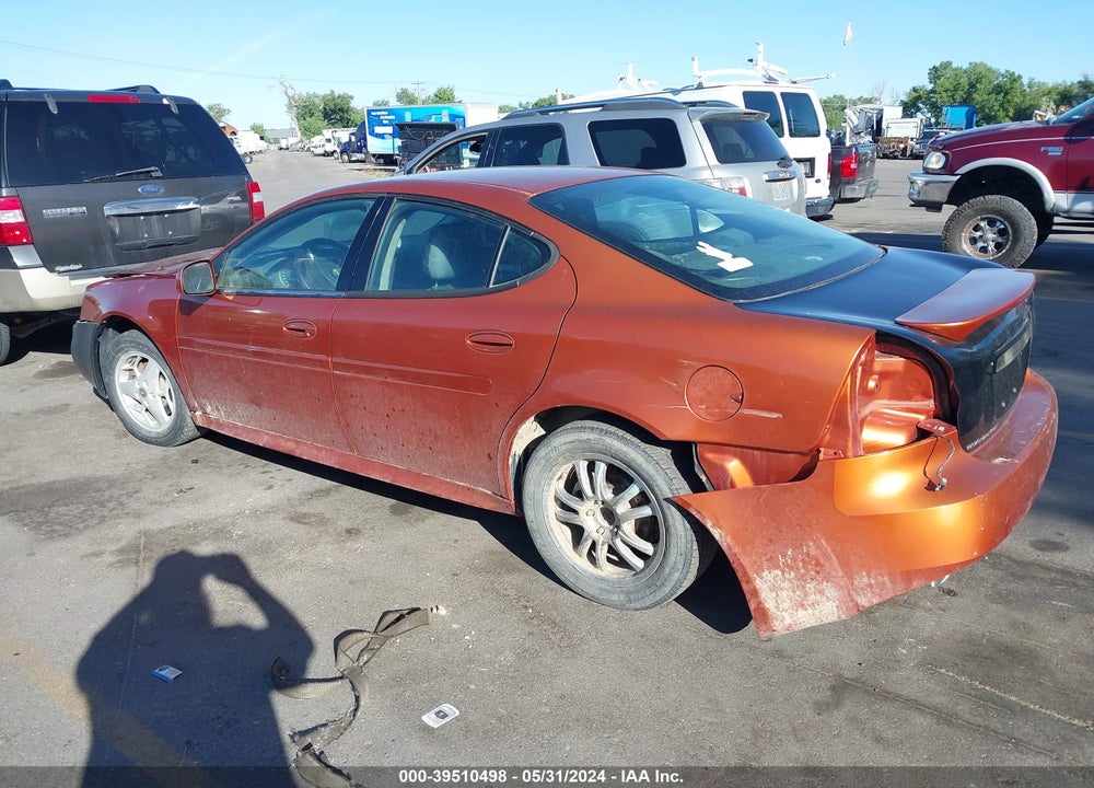 2004 PONTIAC GRAND PRIX GTP VIN: 2G2WR524641127508