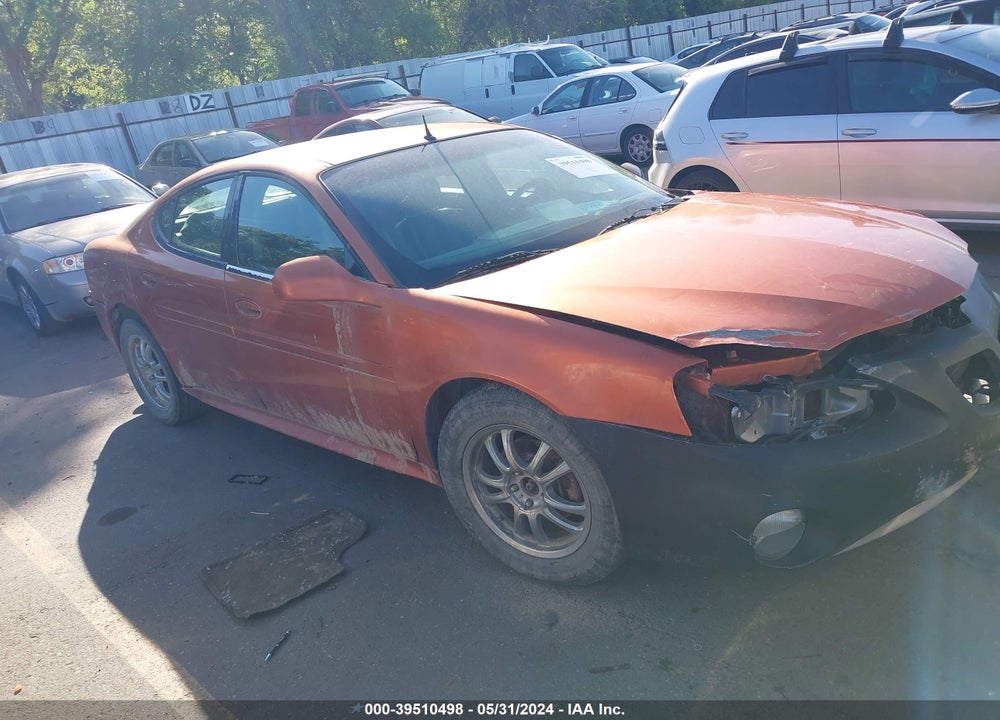 2004 PONTIAC GRAND PRIX GTP VIN: 2G2WR524641127508