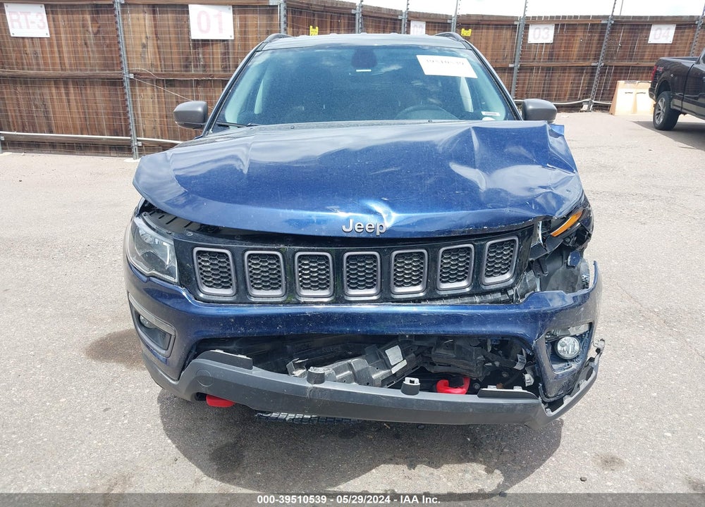 2018 JEEP COMPASS TRAILHAWK 4X4 VIN: 3C4NJDDB6JT501663