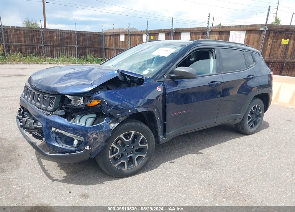 2018 JEEP COMPASS TRAILHAWK 4X4 VIN: 3C4NJDDB6JT501663