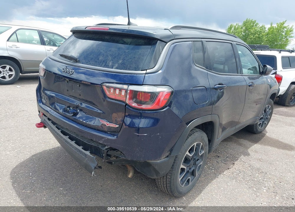 2018 JEEP COMPASS TRAILHAWK 4X4 VIN: 3C4NJDDB6JT501663