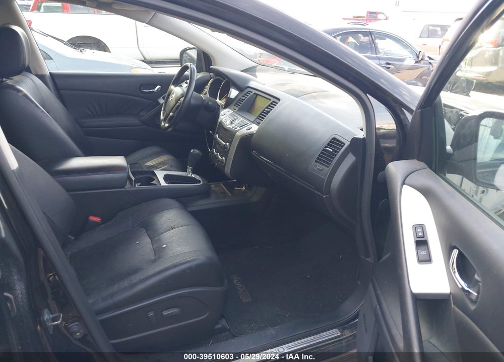2010 NISSAN MURANO SL VIN: JN8AZ1MU5AW012550