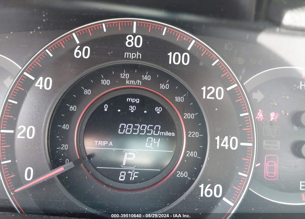 2016 HONDA ACCORD EX-L VIN: 1HGCT1B88GA007734