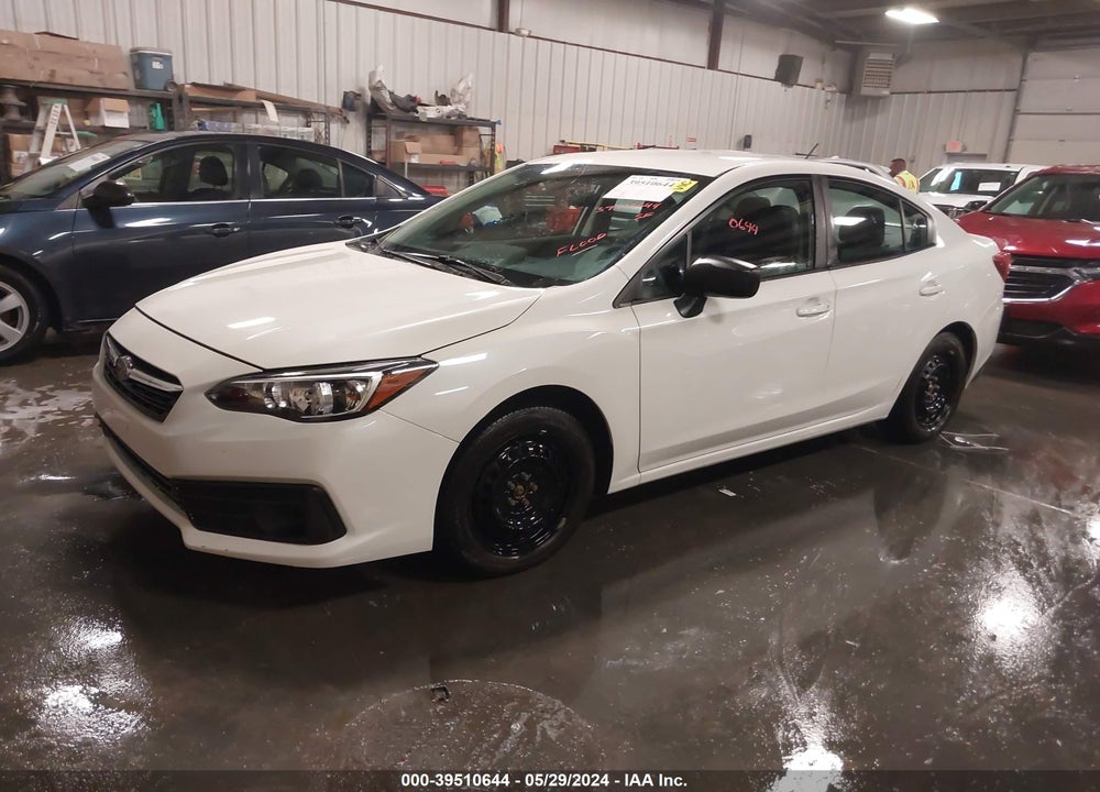 2022 SUBARU IMPREZA BASE VIN: 4S3GKAB66N3609373