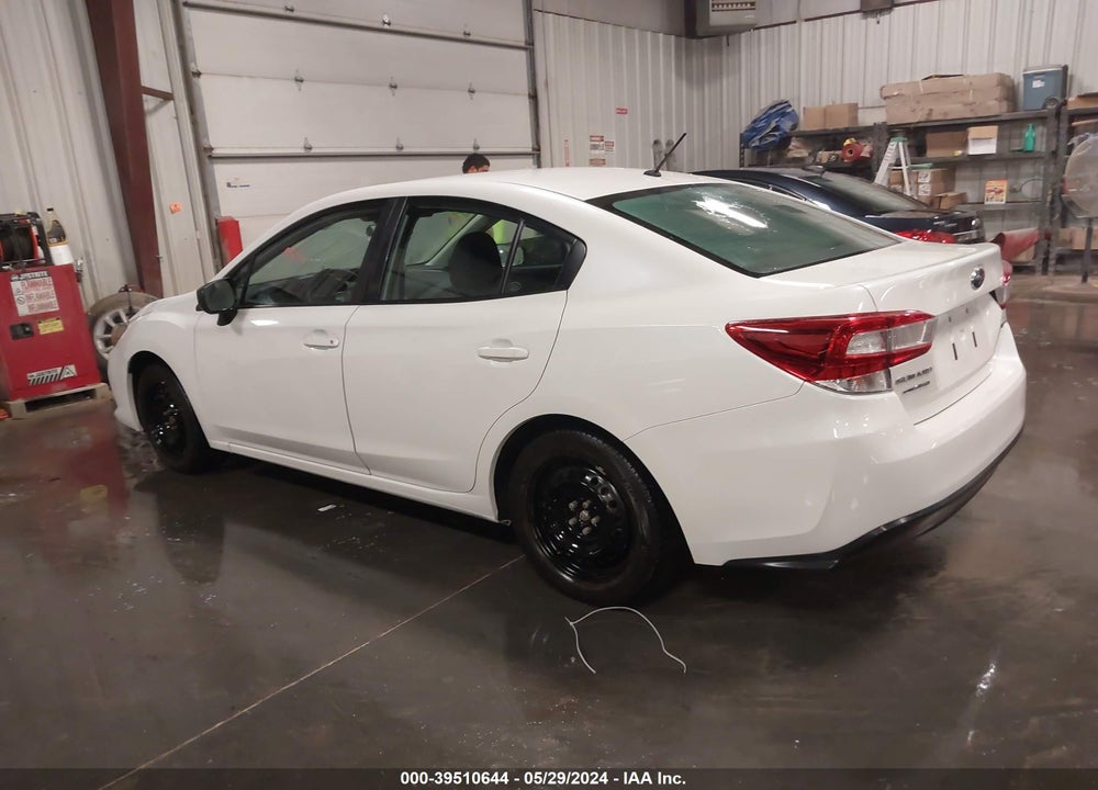 2022 SUBARU IMPREZA BASE VIN: 4S3GKAB66N3609373